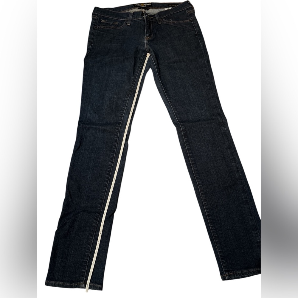 Lucky Brand Blue Straight Leg Jeans Premium Denim - Picture 4 of 4